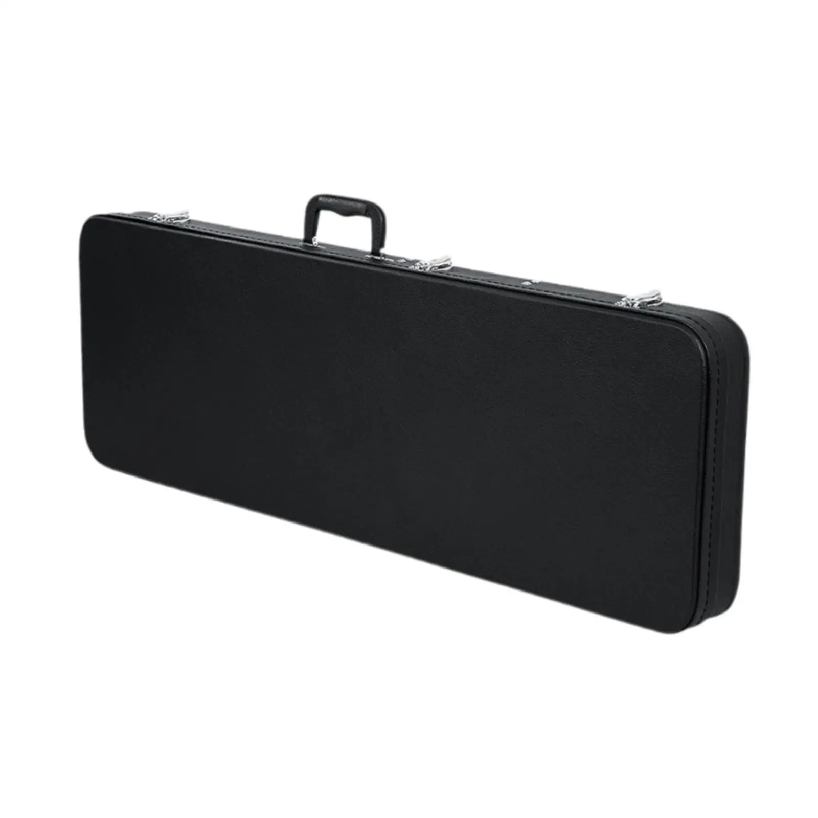 Electric Guitar Bag Rounded Corner PU Leather Thick Padding Dustproof Padded Guitar Case Electric Guitar Case for Accessories