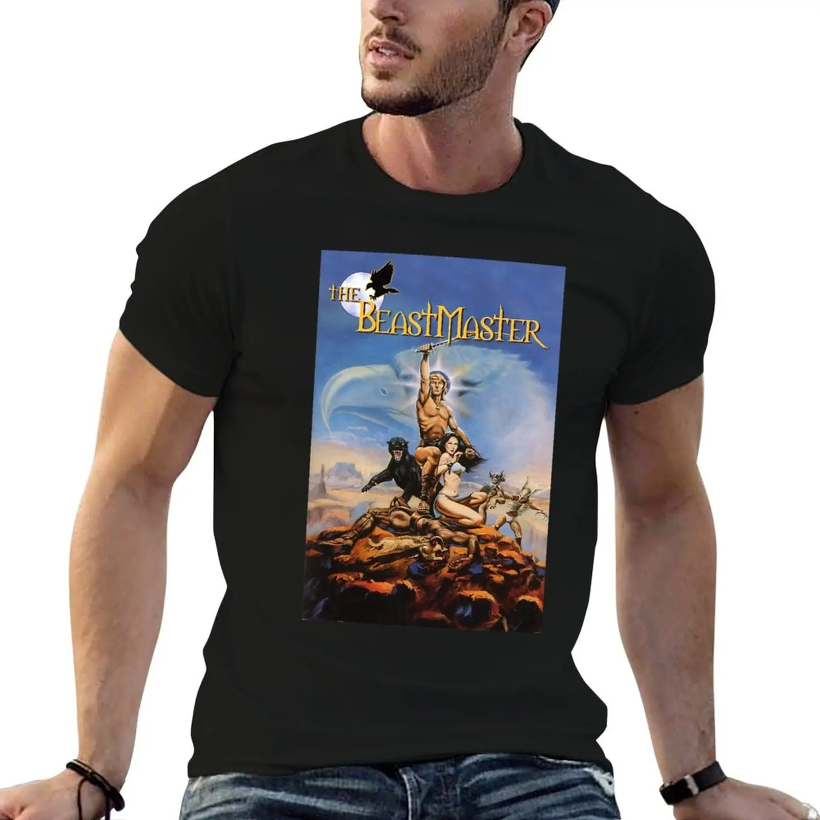 T-shirt Gigantic Influences Of The Beastmaster, T-shirt de vacances assorti à toutes les occasions