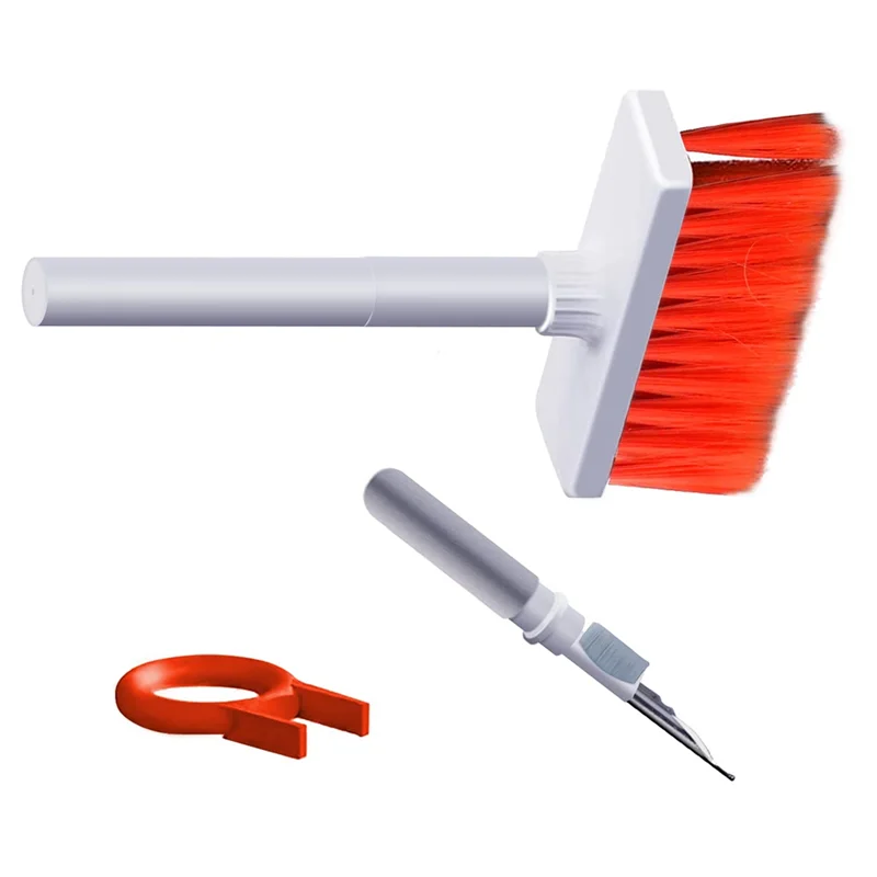 YLS-Keyboard Cleaner Brush Keyboard Cleaner Brush Kit Cleaning Brush With Keycap Puller,For Bluetooth Earphones Laptop
