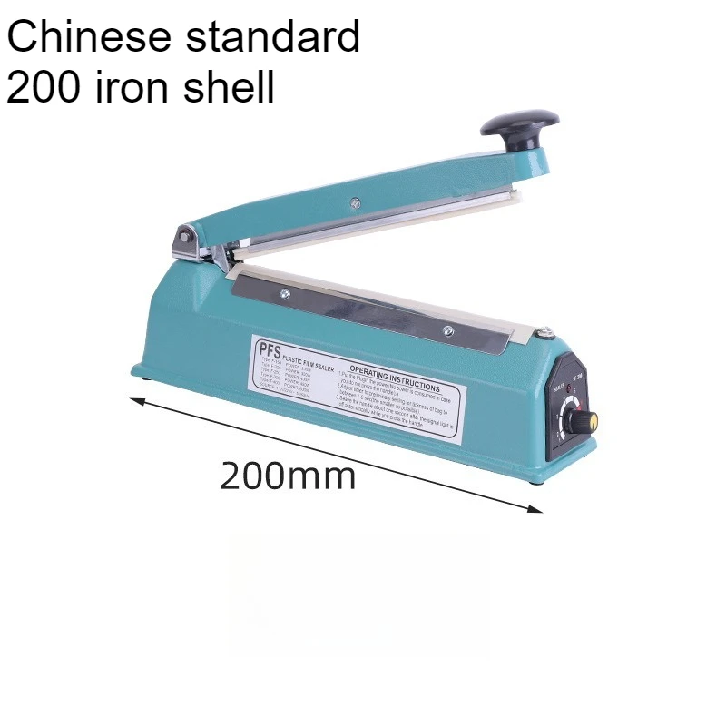 Pressa con sigillatrice a mani Macchina per sigillare sacchetti manuali per pellicola di alluminio di piccole dimensioni per uso domestico