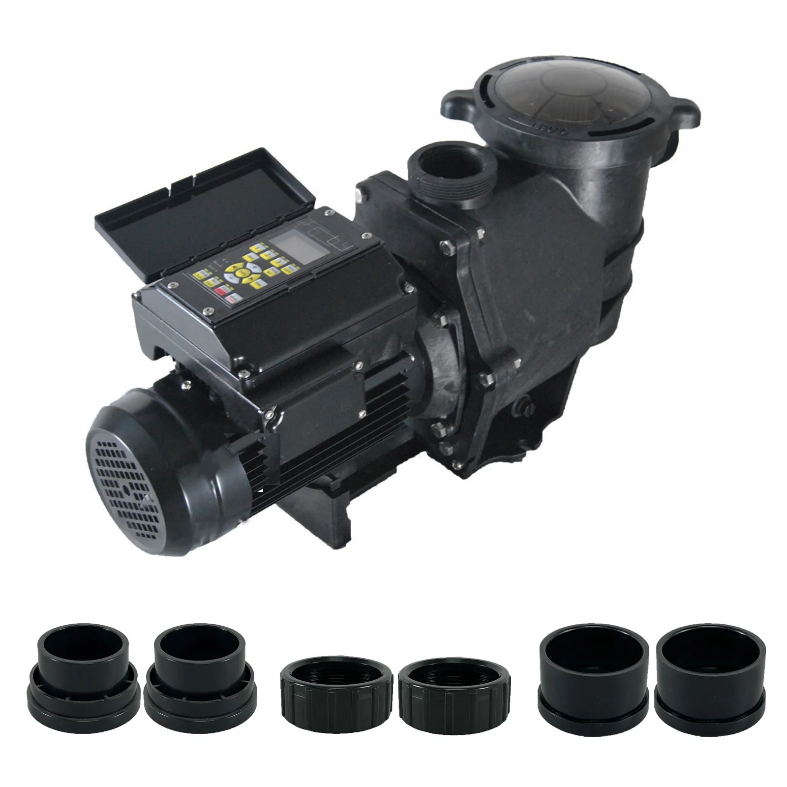 J150015 Programmable Pool Water Pump Variable Frequency Multi-Speed Easy Install Copper Thermal Swimming Pool Pool Pumps