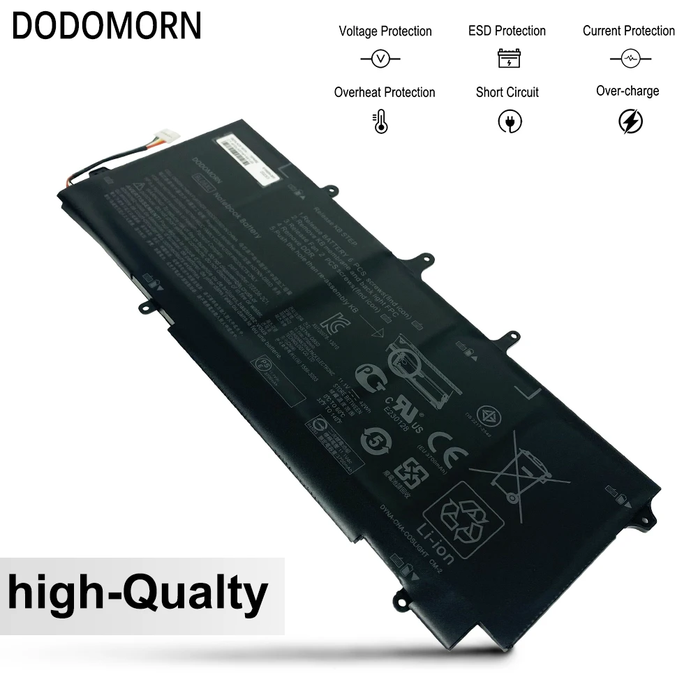 DODOMORN BL06XL Laptop Battery For HP Elitebook Folio 1040 G1 G2 Series HSTNN-DB5D HSTNN-IB5D BL06042XL HSTNN-W02C 722297-001