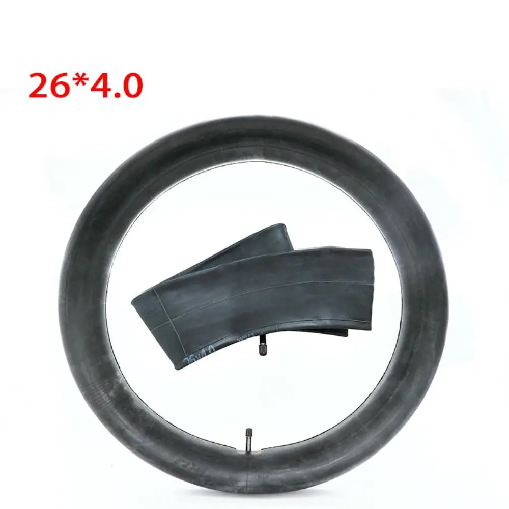 20x3.0 20x4.0 أنبوب دراجة الشاطئ 24x3.0 24x4.0 AV صمام الدراجة الأنبوب الداخلي بوتيل المطاط الأسود الإطارات دراجة الدهون الإطارات