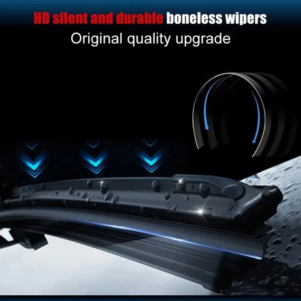 6 مللي متر ممسحة السيارة شفرة 14/16/17/18/19/20/21/22/24/26/28 بوصة دائم الزجاج الأمامي شريط مطاطي ممسحة سهلة لاستبدال المطاط #5