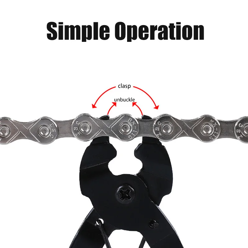 Chain Magic Snap Pliers Mountain Bike Bike Chain Quick Snap Snap Magic Snap Remove Install Wrench Tool Outdoor Riding Equipment