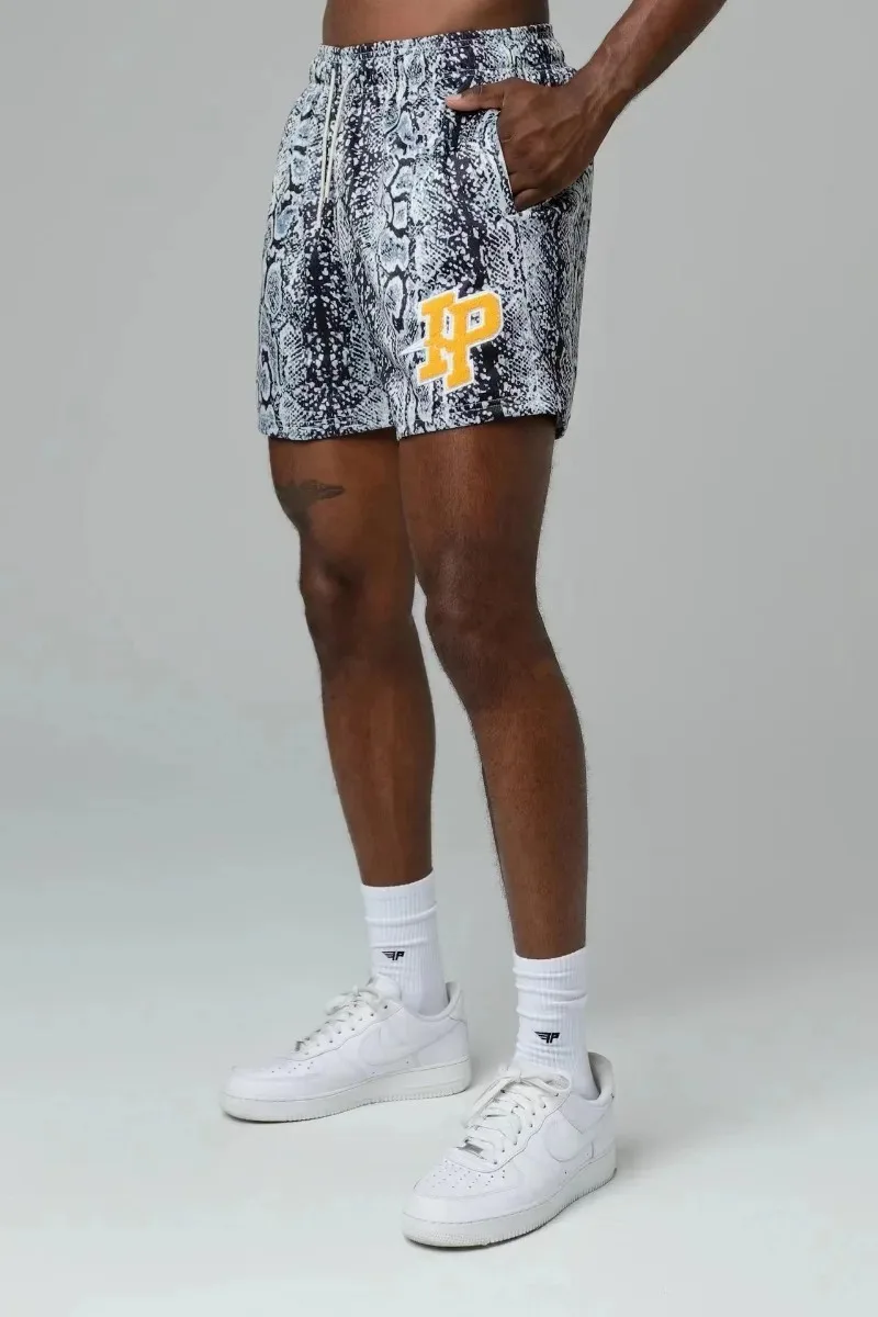 Mens Clothing IP Trend Casual Shorts Summer Fitness Sports Mesh Breathable Quick Dry Short Pants Man Beach Basketball Sweatpants