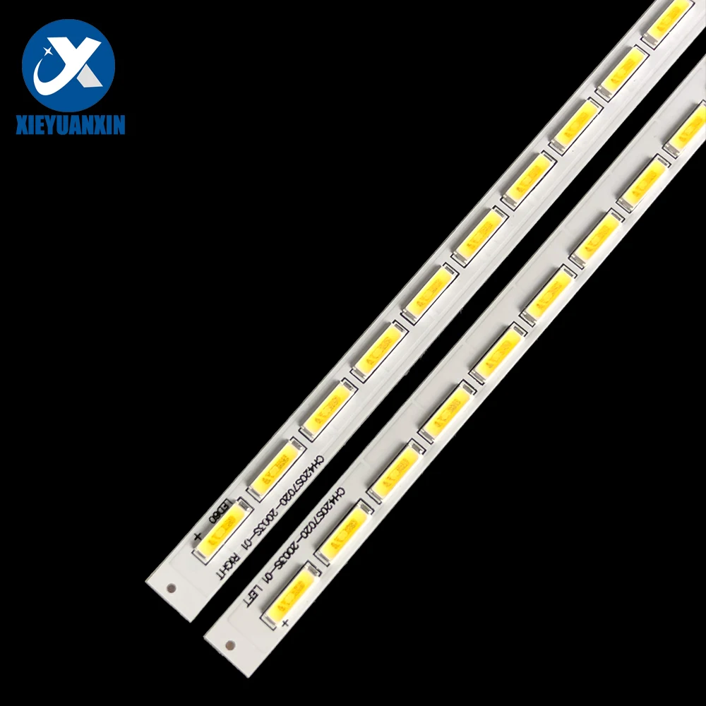 542Mm 3V 1W Led Tv Lampu Latar Strip Bar untuk Skyworth 42 Inci CH420S7020-2003S-01 4 Buah/Set Perbaikan Tv Lh42g