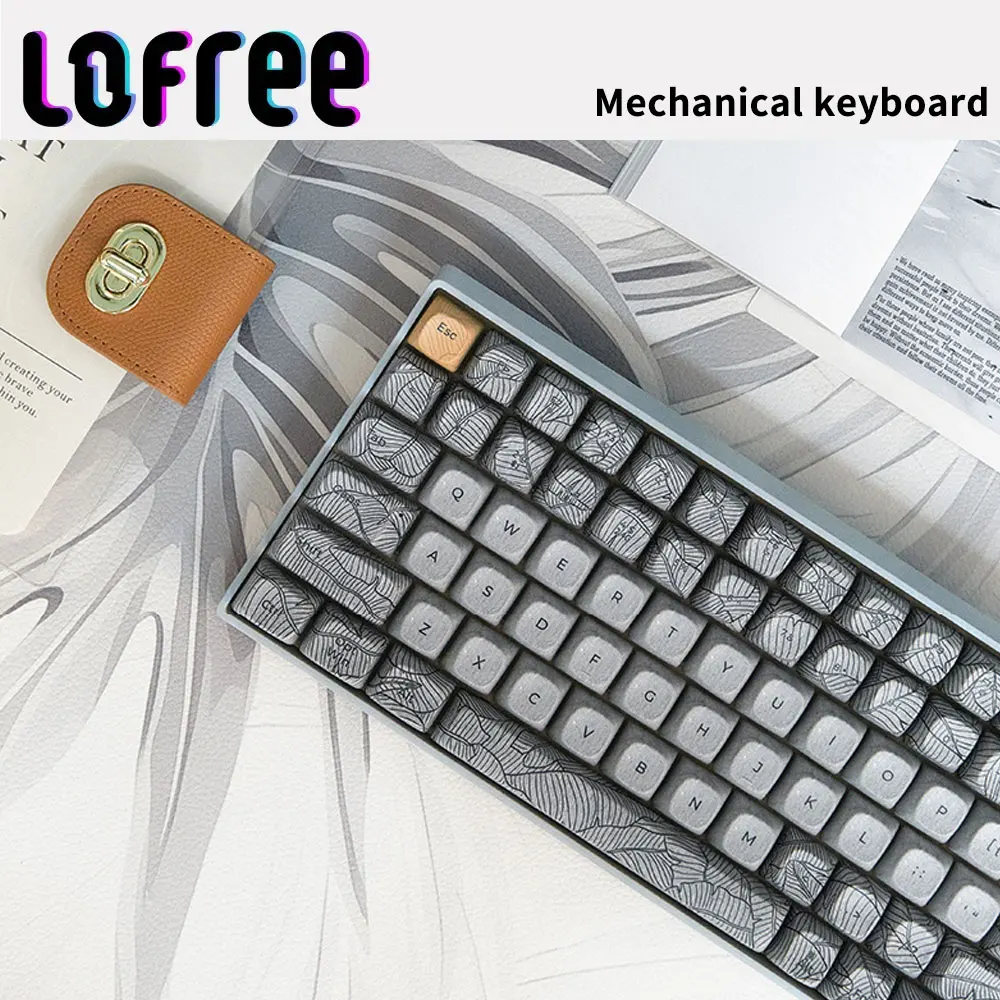 

Lofree Wireless Bluetooth Gaming Keyboard 2.4G 3-Mode Mechanical Keyboard USB Recharge 68/100 Keys Compatible for PC Laptop