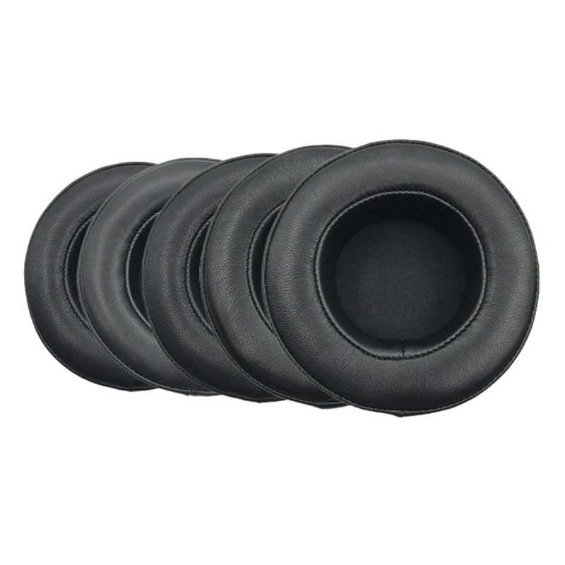 シープスキン革70 80ミリメートル85ミリメートル90ミリメートル95〜110ミリメートル交換用メモリ用フォームイヤーパッド耳パッドクッション高品質