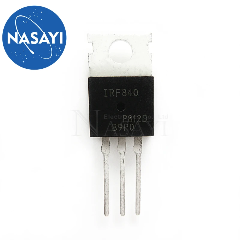 

10 шт./лот IRF840PB IRF840 FMOSFET N-Chan 500V 8,0 Amp новая Оригинальная фотография