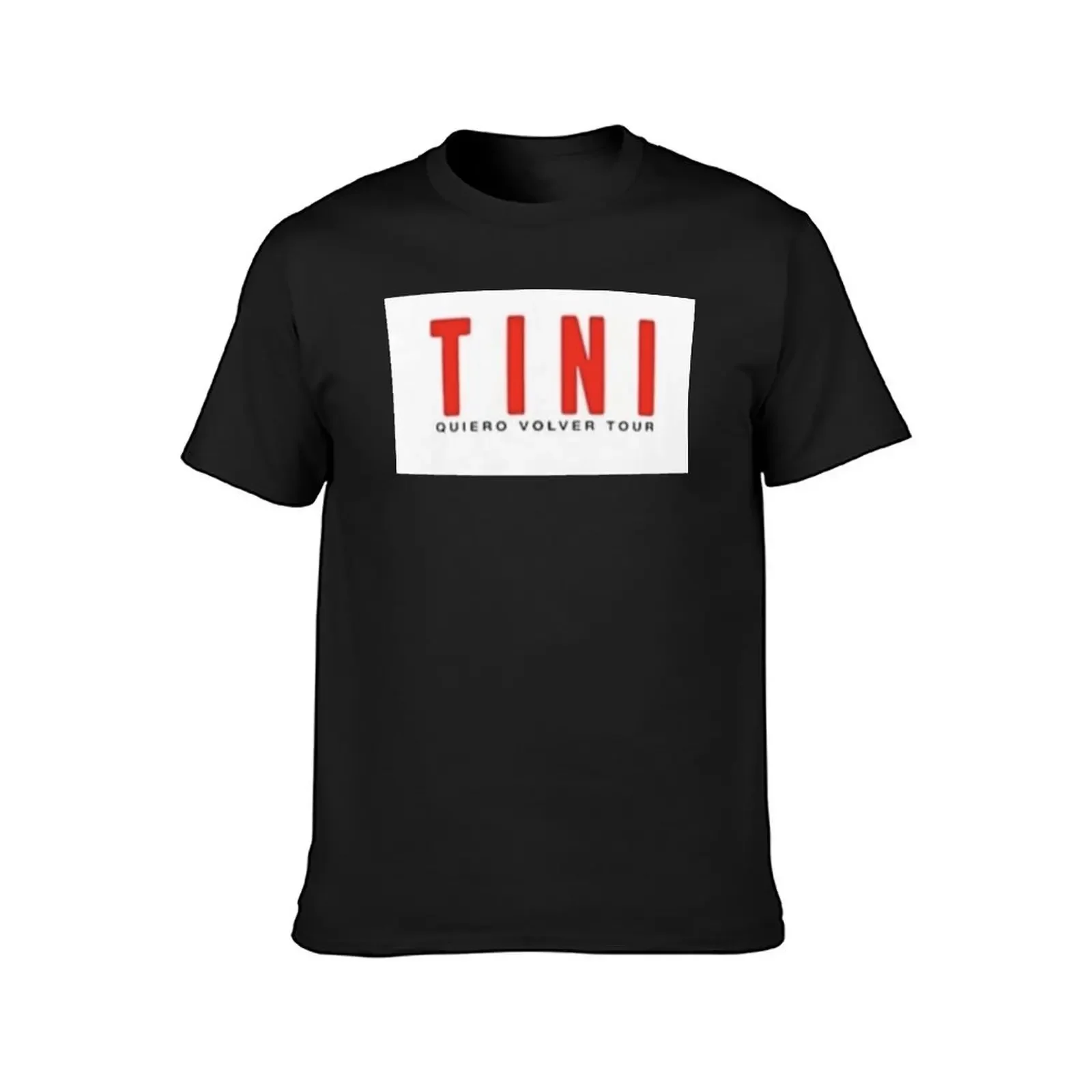 TINI Quiero Volver Tour Merch T-Shirt sports fans for a boy mens designer t shirt