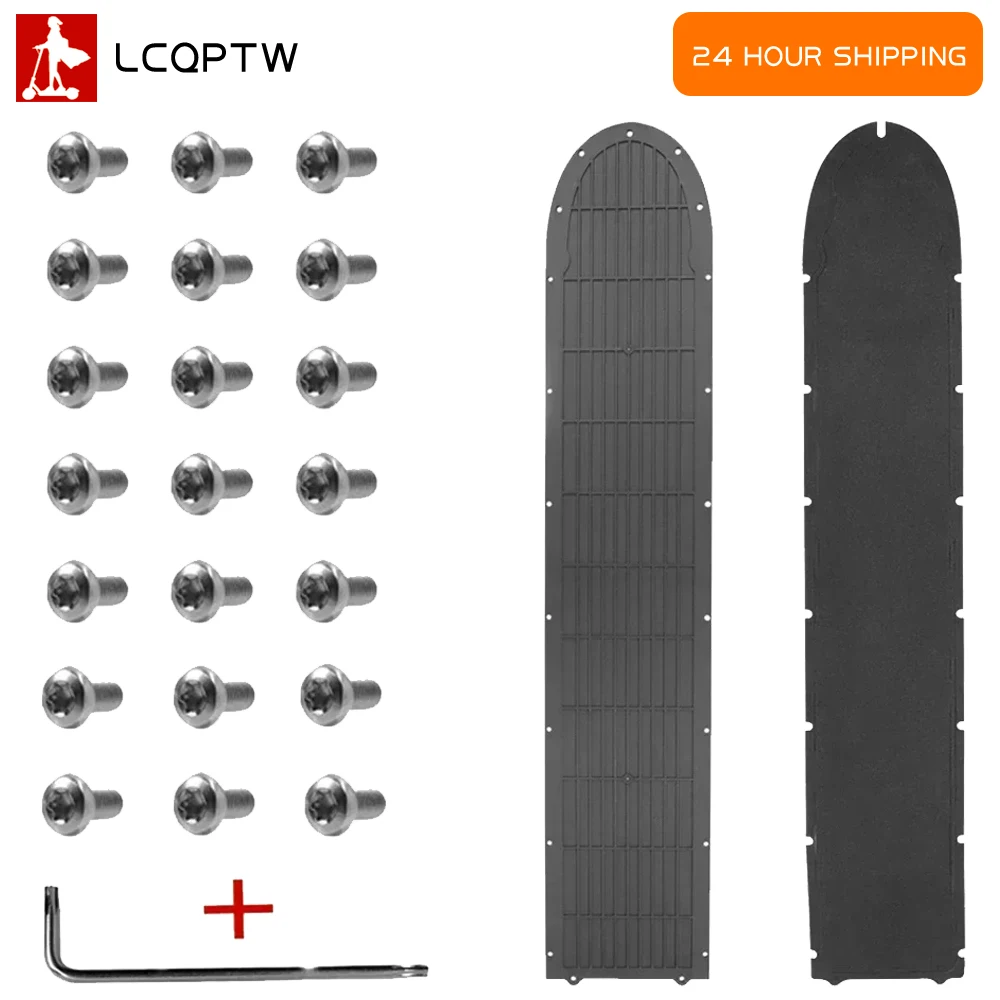 Battery Compartment Bottom Protection Cover 17/21PC Screws Waterproof Ring Seal Accessories For Xiaomi M365/Pro Electric Scooter