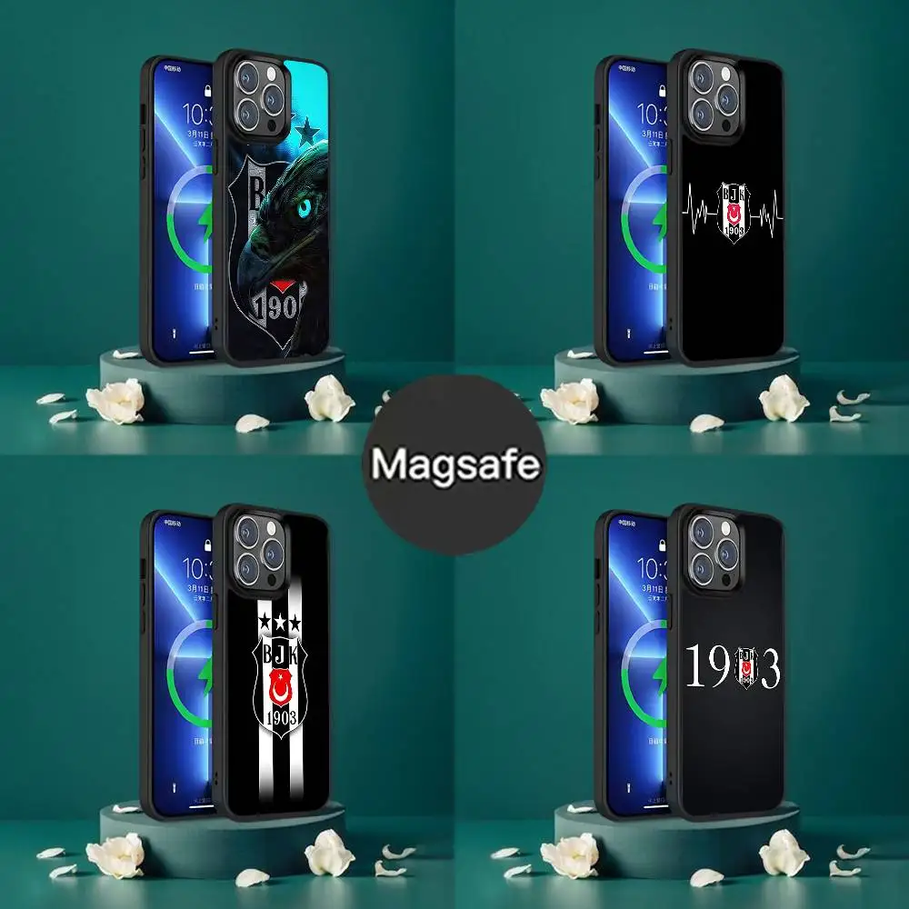 

Fashion Besiktas BJK Phone Case For iPhone 17,16,15,14,13,12,11,Pro,Max,Plus,Mini,SE4,E Magnetic Magsafe Wireless Charging