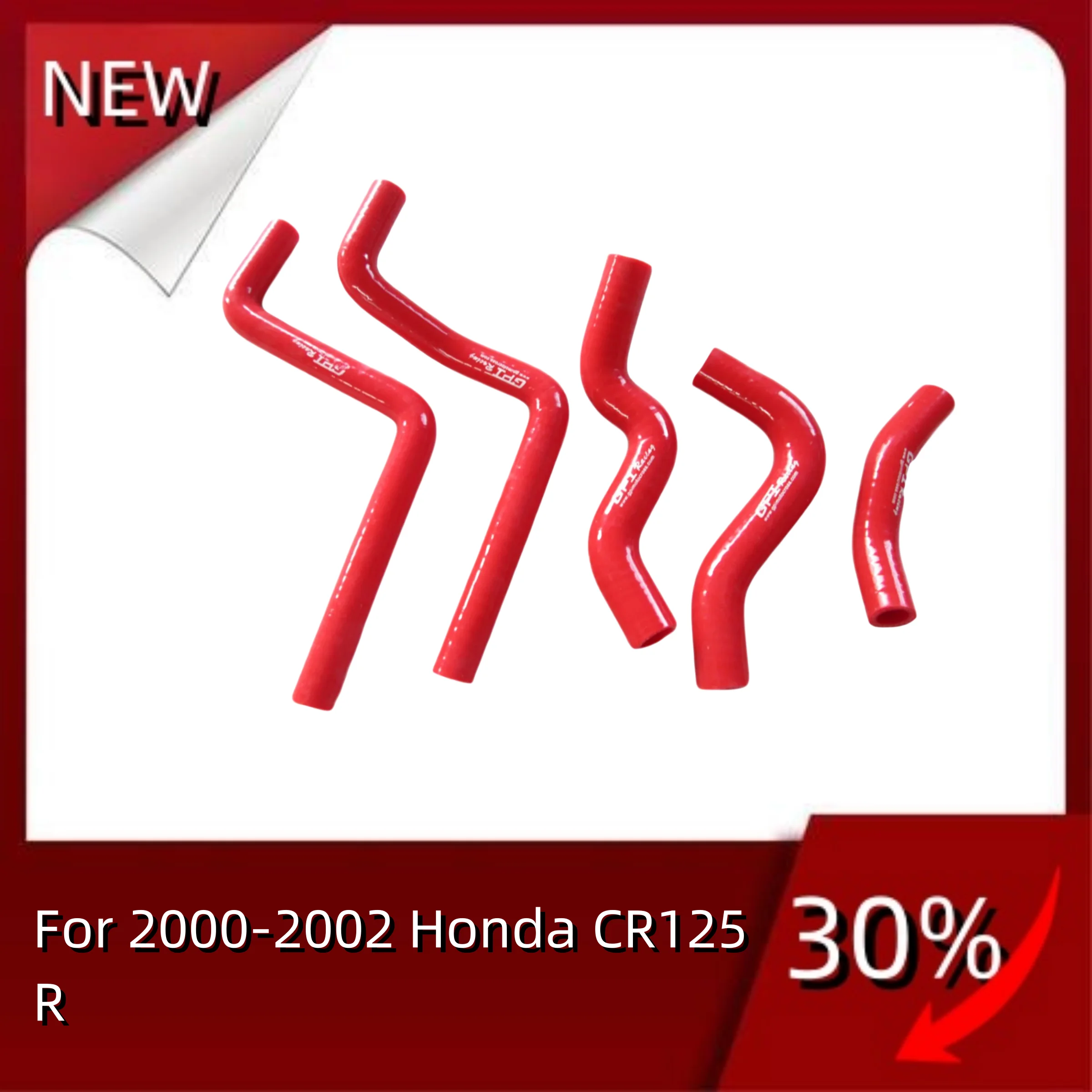 

NEW 5 PCS hight quality all Silicone Radiator Hose For 2000-2002 Honda CR125R CR 125 R Pipe Tube Kit 2000 2001 2002