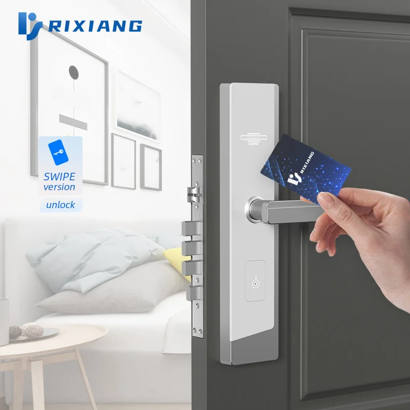 Electronic Door Lock Hotel Smart Lock Key Inteligente Card Electronic Lock  Access Control