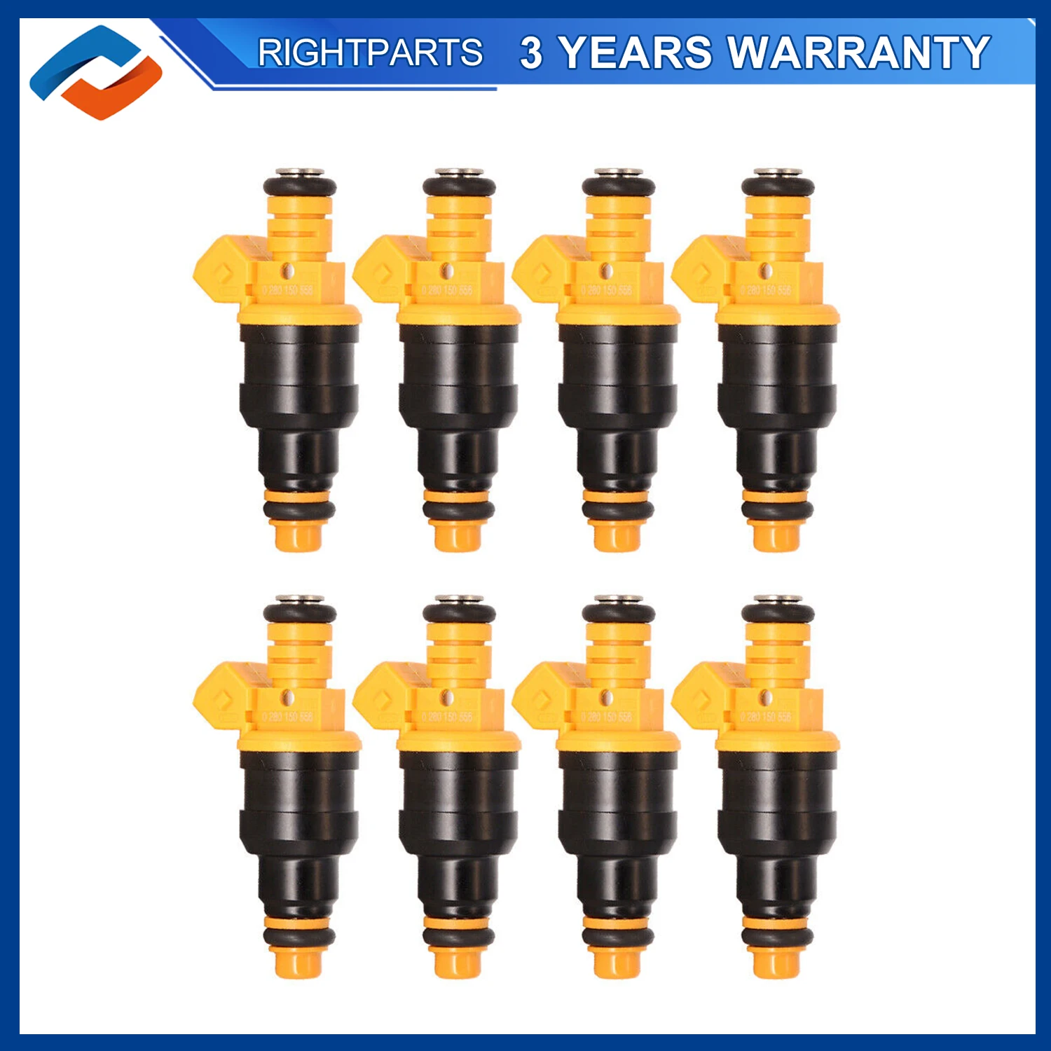 8 szt. 0280150556 wtryskiwaczy paliwa do Ford E150 E250 E350 4.6L 5.4L 1990-2002 2003 0280150943 CM5041 FJ713 F2TE-A3A 822-11124