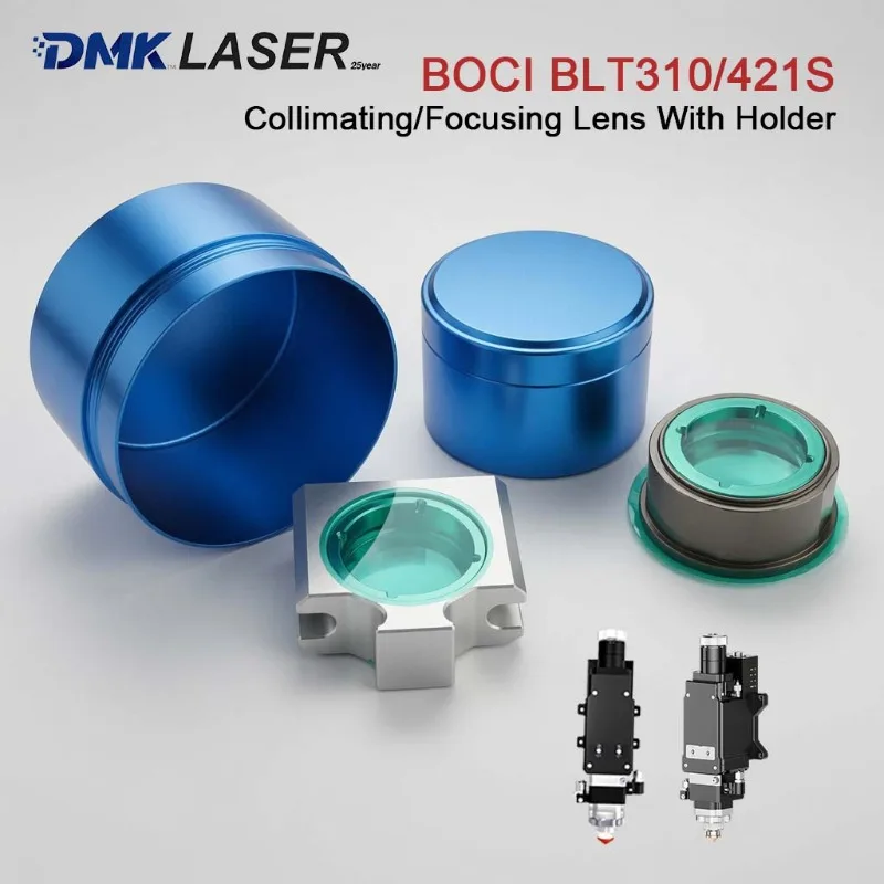 BOCI BLT310 BLT421S Laser Cutting Head D32F100 Collimating Lens With Holder F150/200 Focusing Module BOCHU Lens Barrel Component