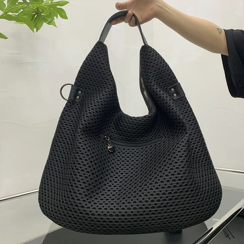 Genuine Leather Tote Bags for Women Luxury Designer Designer Large Capacity Shoulder Bags 2024 Fashion Trend Woven Handbags