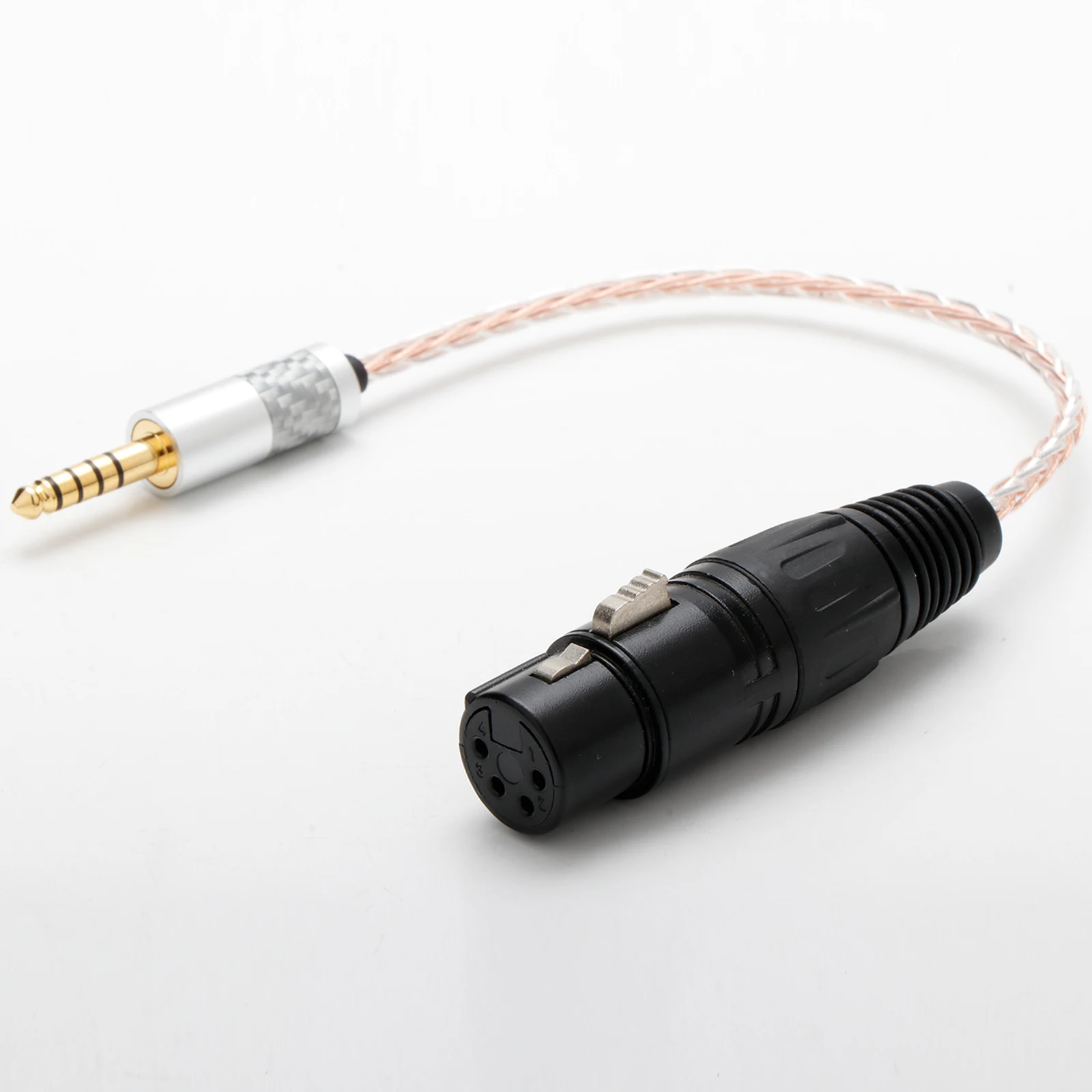 4,4-mm-auf-4-Pin-XLR-Buchse-Symmetrischer-Adapterkabel, 4,4-mm-Symmetrischer-Stecker-TRS-Audio-Adapterkabel – Detail 1