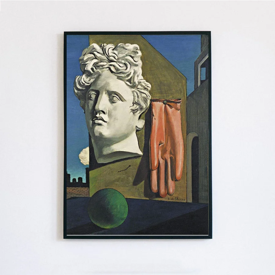 NT1500 Abstract Arts Giorgio de Chirico Giclee Reproduction Poster Prints Wall Art Picture Canvas Painting For Home Room Decor