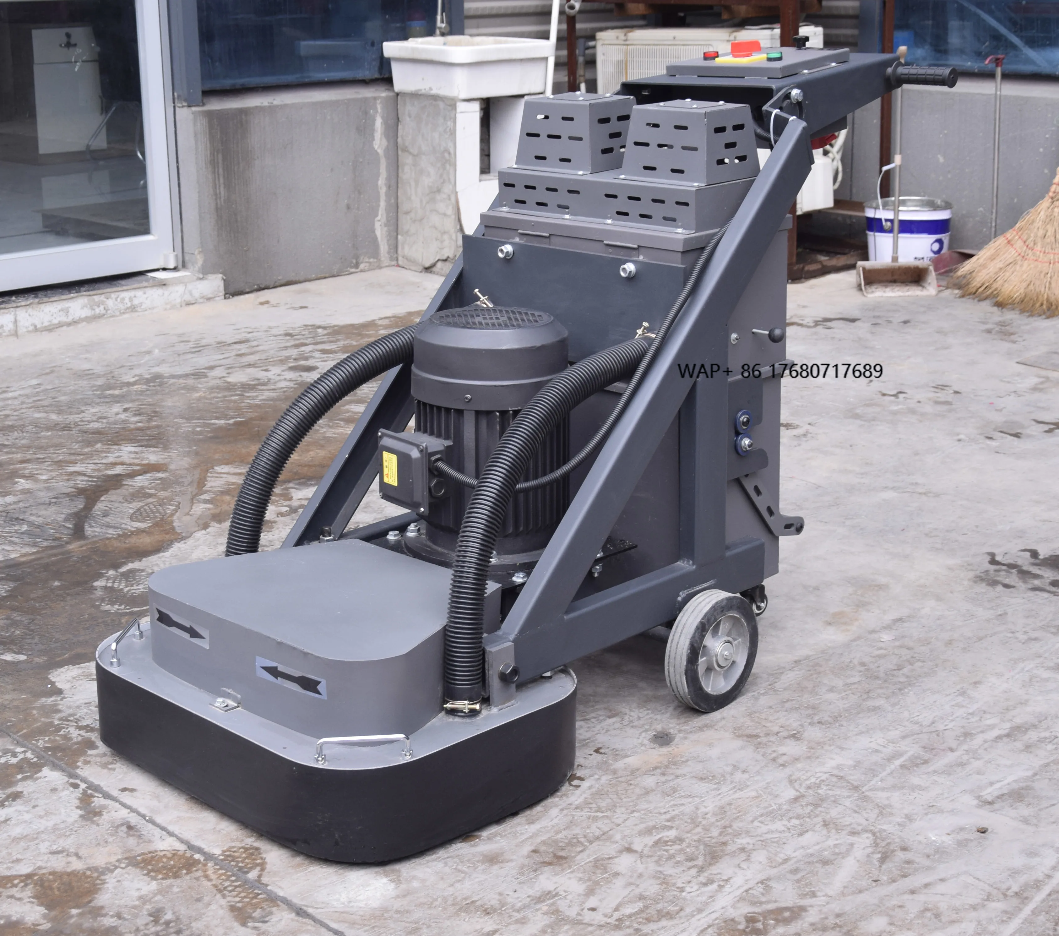 

Epoxy Floor Grinding Machine Self-priming Dust-free Concrete Cement Floor Polishing Machine