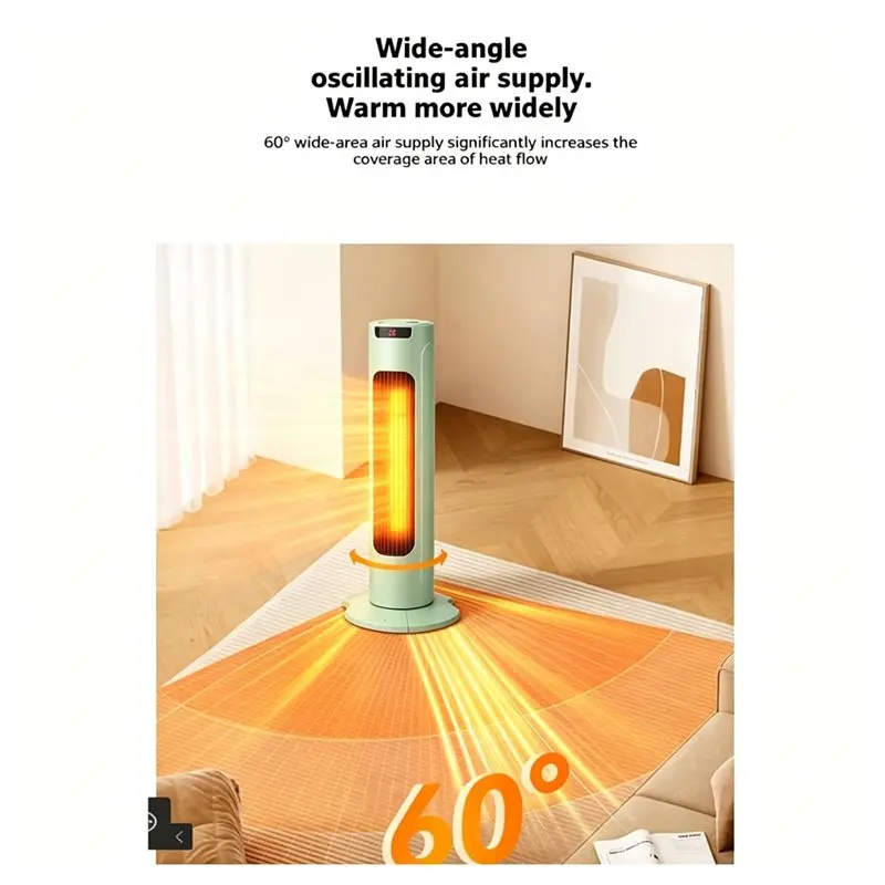 【NEW A39M】 Electric Fan Heater For Home Use For Home Use Quick Heating For Bedroom Bathroom Living Room US Plug