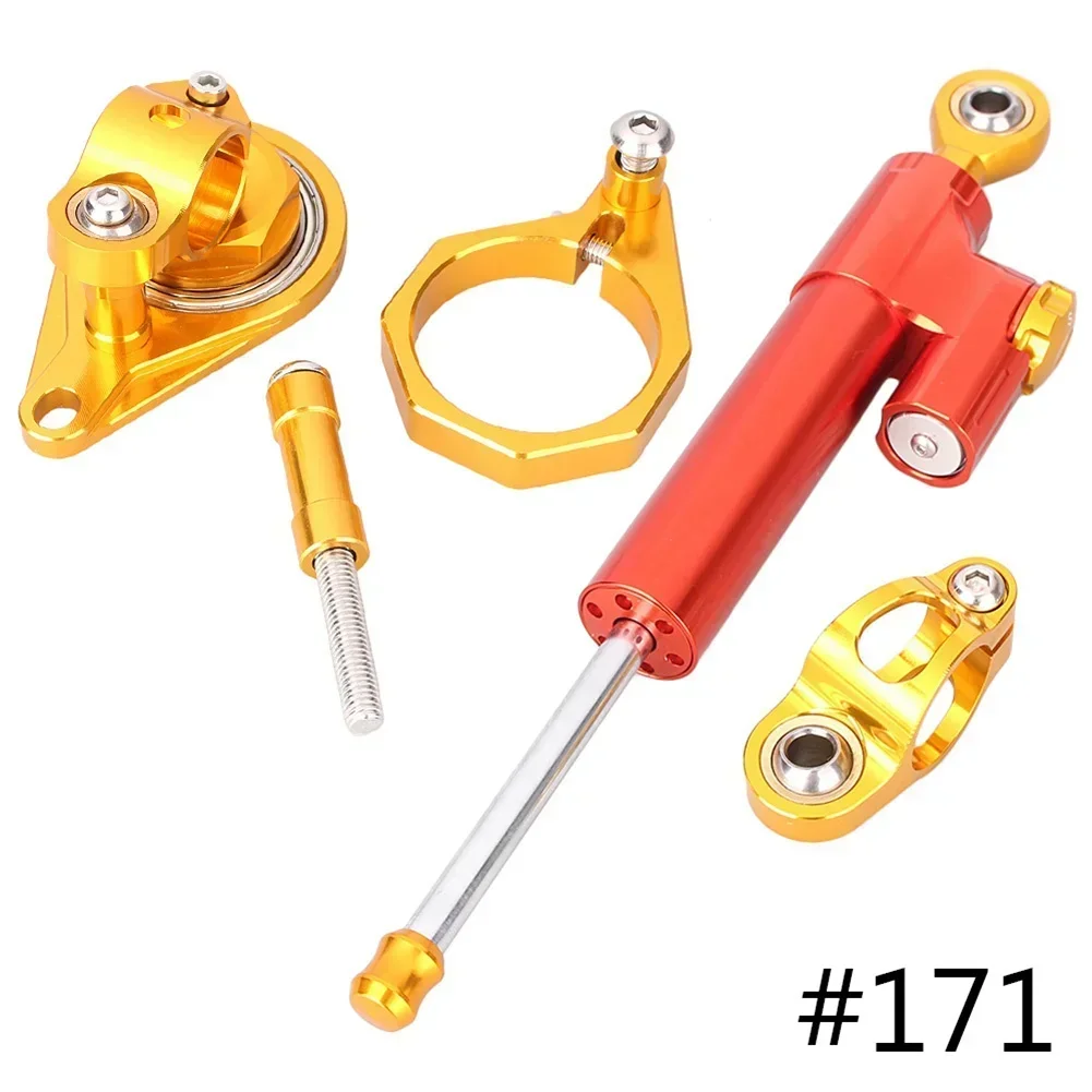 For SUZUKI GSXR600 GSXR750 2006 2007 2008 2009 2010 GSXR 600 750 K6 K8 K10 Steering Damper Stabilizer Saftety Control w/ Bracket