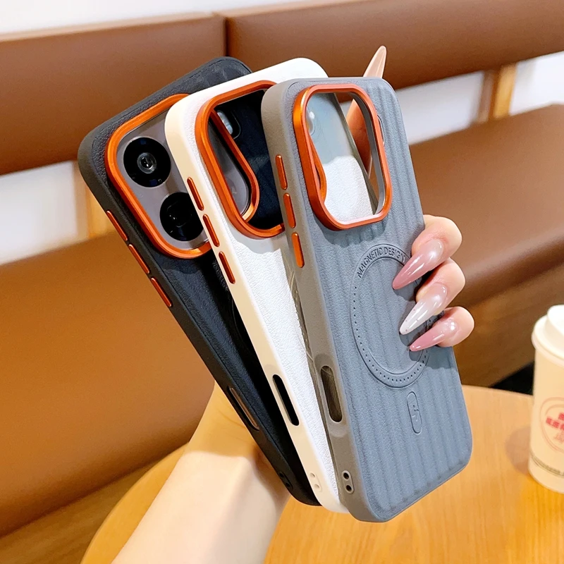 For OPPO Find X9 Pro Phone Case Magnetic Wireless Charger PC Hard Shell Shockproof Protective Soft Edge Back Cover
