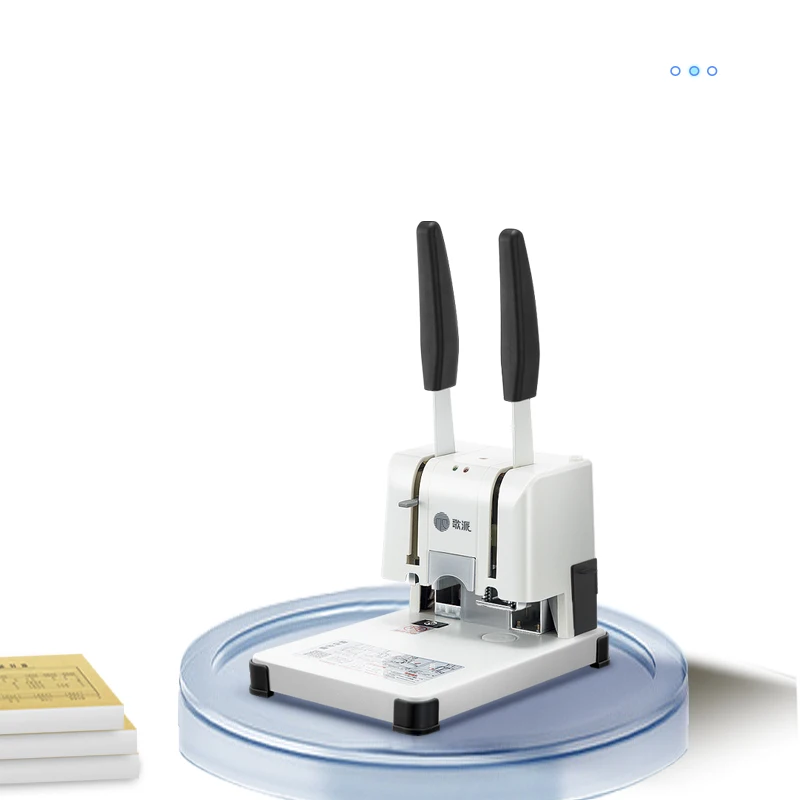 

Professional Photo Paper Binding Machine Perfect Office Punching And Binding Machine