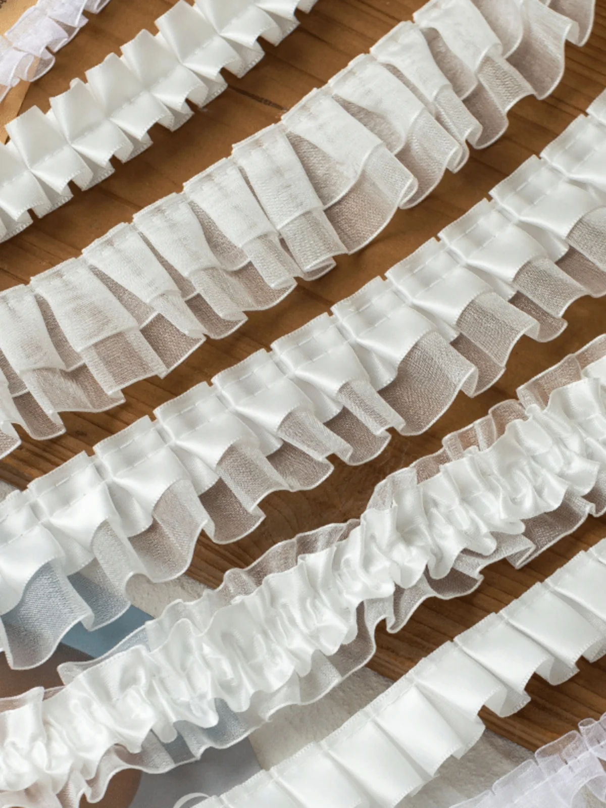 

5Meters White Wedding Dresses Lace For Diy Needlework Sewing Supplies Sewing Ribbons Trimming Apparel Decor Handmade Material