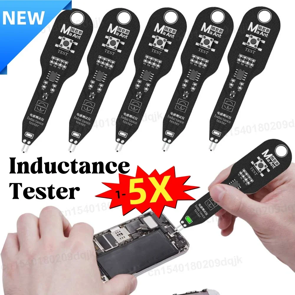 1-5pcs Inductance Tester for Mobile Phone PC Repair Motherboard Electromagnetic Induction Rapid Fault Location Tset Tool