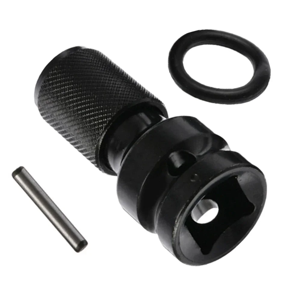 Equipment Socket Adapter Telescopic Tool Steel Tools Black Chuck Convert Drill Pin Pneumatic Ratchet Ring Spring