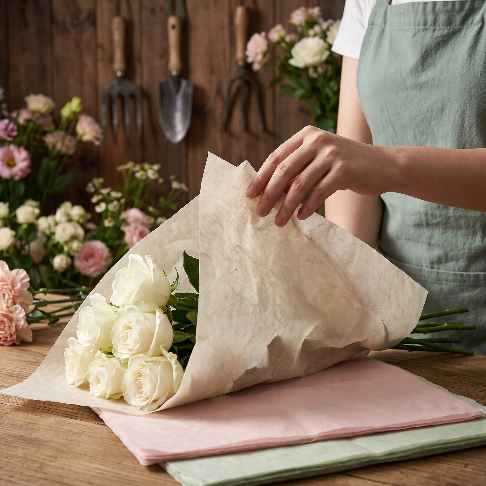 145-unidades-de-papel-de-embrulho-plissado-e-removivel-para-buques-estilo-coreano-papel-de-embrulho-para-flores-frescas-papel-de-embrulho-para-buques
