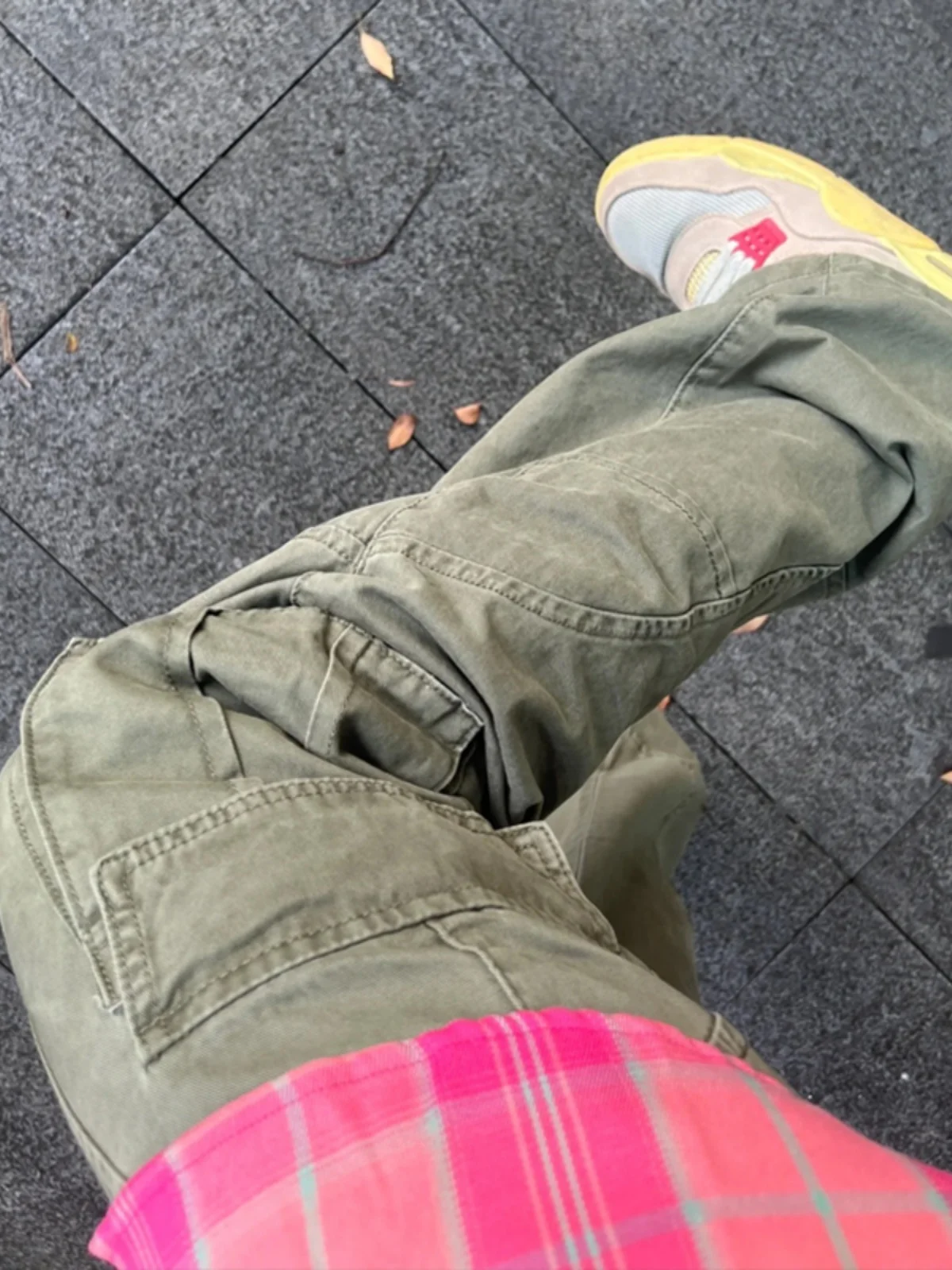 

Military een Men's Workwear Pants Autumn New Sle Trendy Brand Multi-ket Straight Leg Casual Trousers Loose Waist