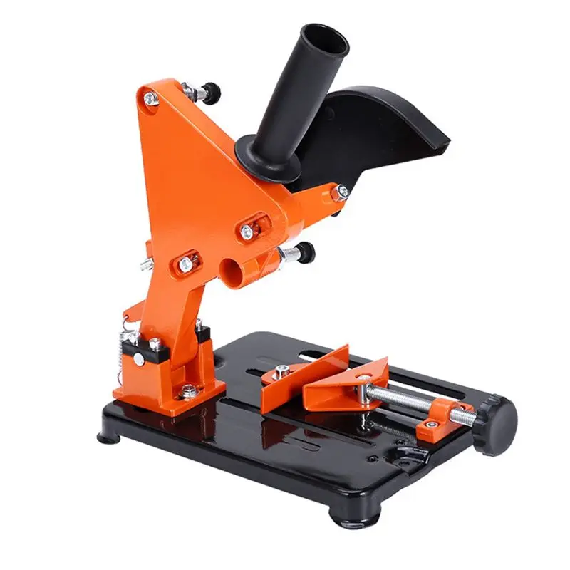 A76I-Angle Grinder Stand Angle Grinder Bracket Holder Support For 115-125 Angle Grinder DIY Cutting Stand Power Tools