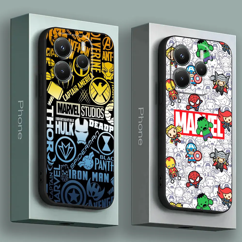 

MARVELS STUDIOS Comic Cartoon Case For Xiaomi Redmi Note 15 14 13 12 11 Pro Plus Cover For Redmi 15C 15 14C 13C 12C Phone Cases