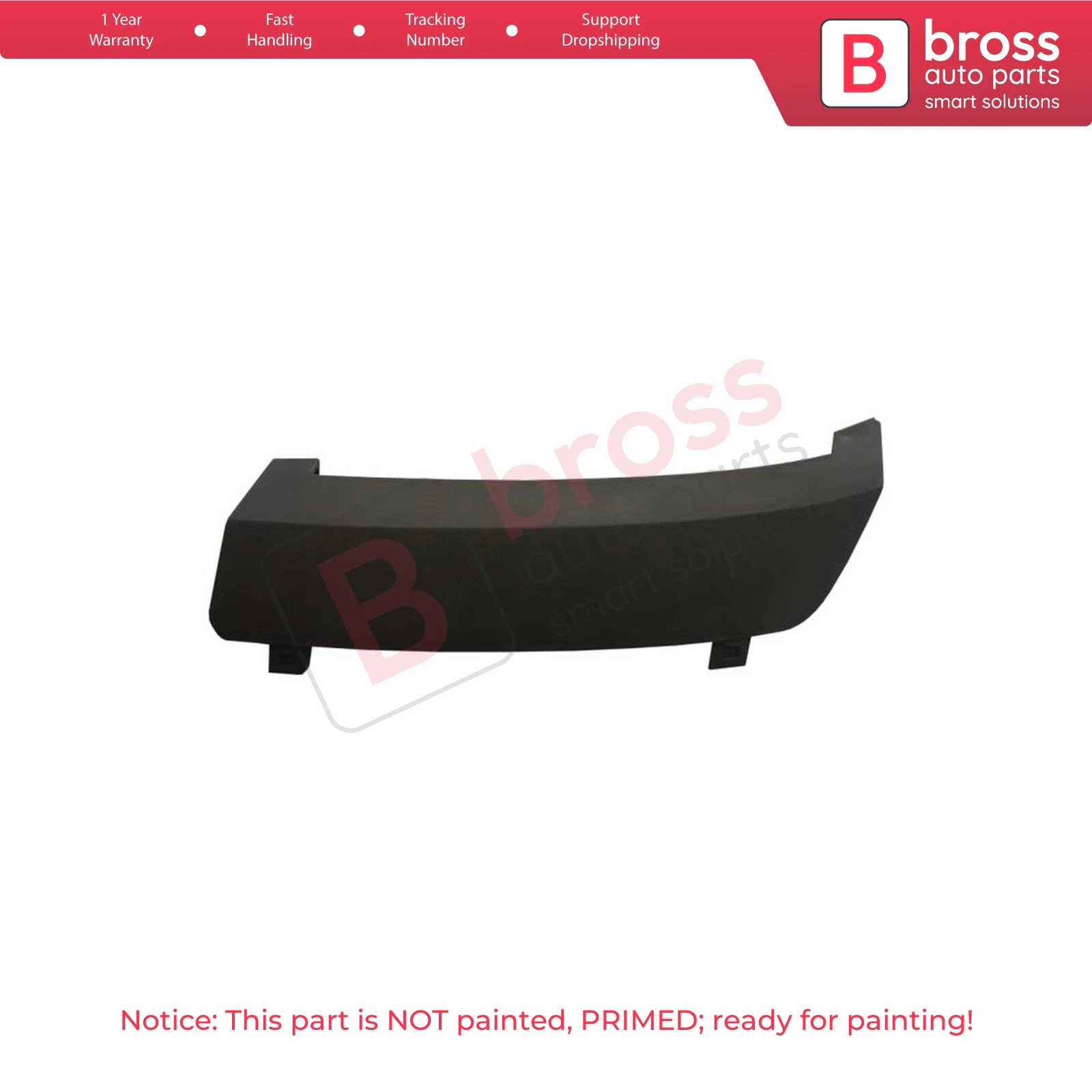 

BSP723 Rear Bumper Tow Bar Eye Cover 8A61-17 K 922-AB, 8A6117K922AB, 8A61-17 K 922-AB5ZCT, 8A6117K922AB5ZCT for Fiesta 2008-2017