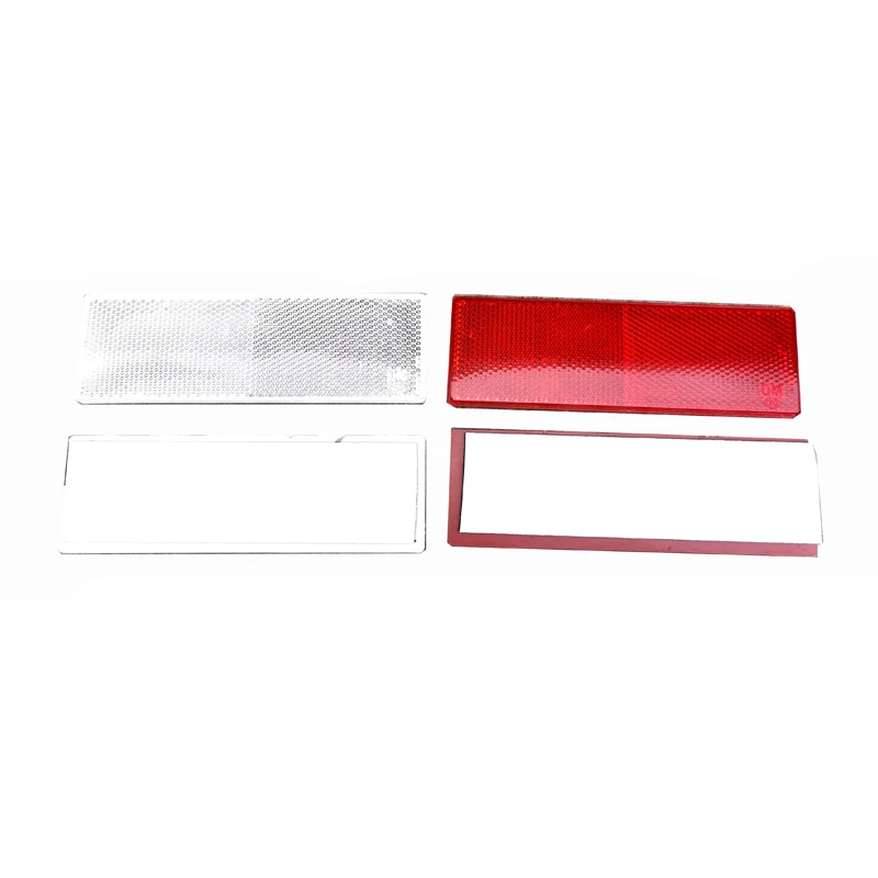 Night Reflective Warning Plate Stickers for Car Truck Motorcycle Safety Warning Plate Reflector Sign Decals Car Accessories