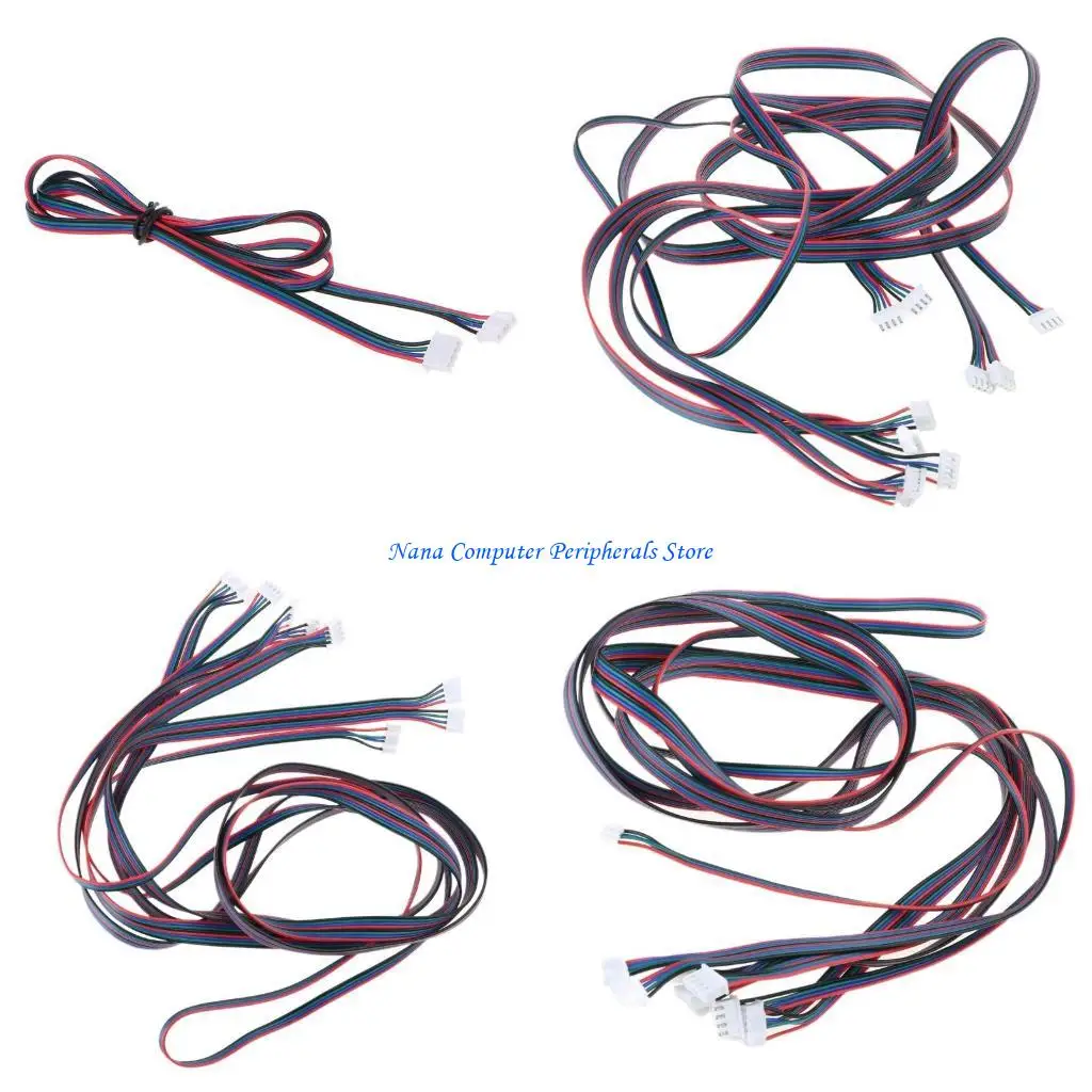 

F68C Stepper Motor Cable Wire XH2.54-4P to 4P Female Wire Stepper Motor Cables for NEMA 17 Stepper Motor Printer Motor