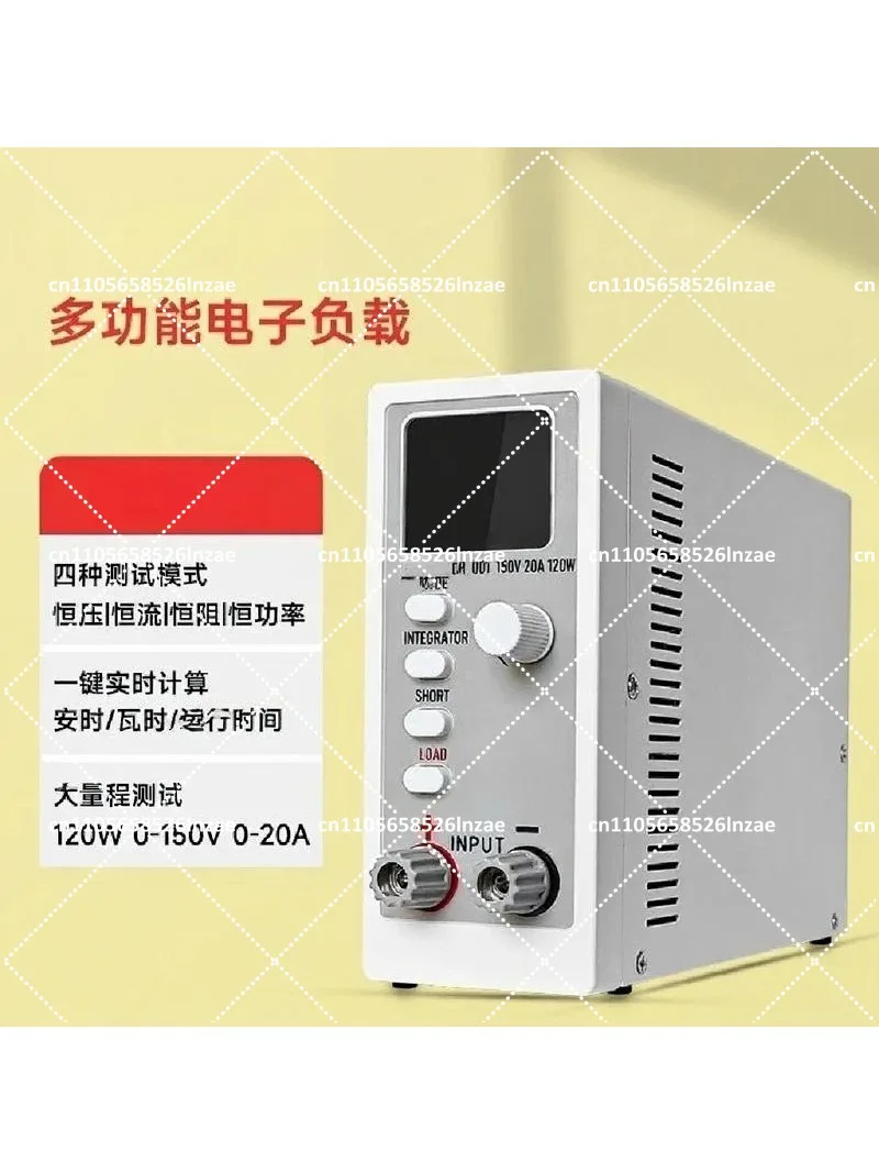 150V 20A DC Electronic Load Tester, CC CV CR Constant Current Voltage Resistance