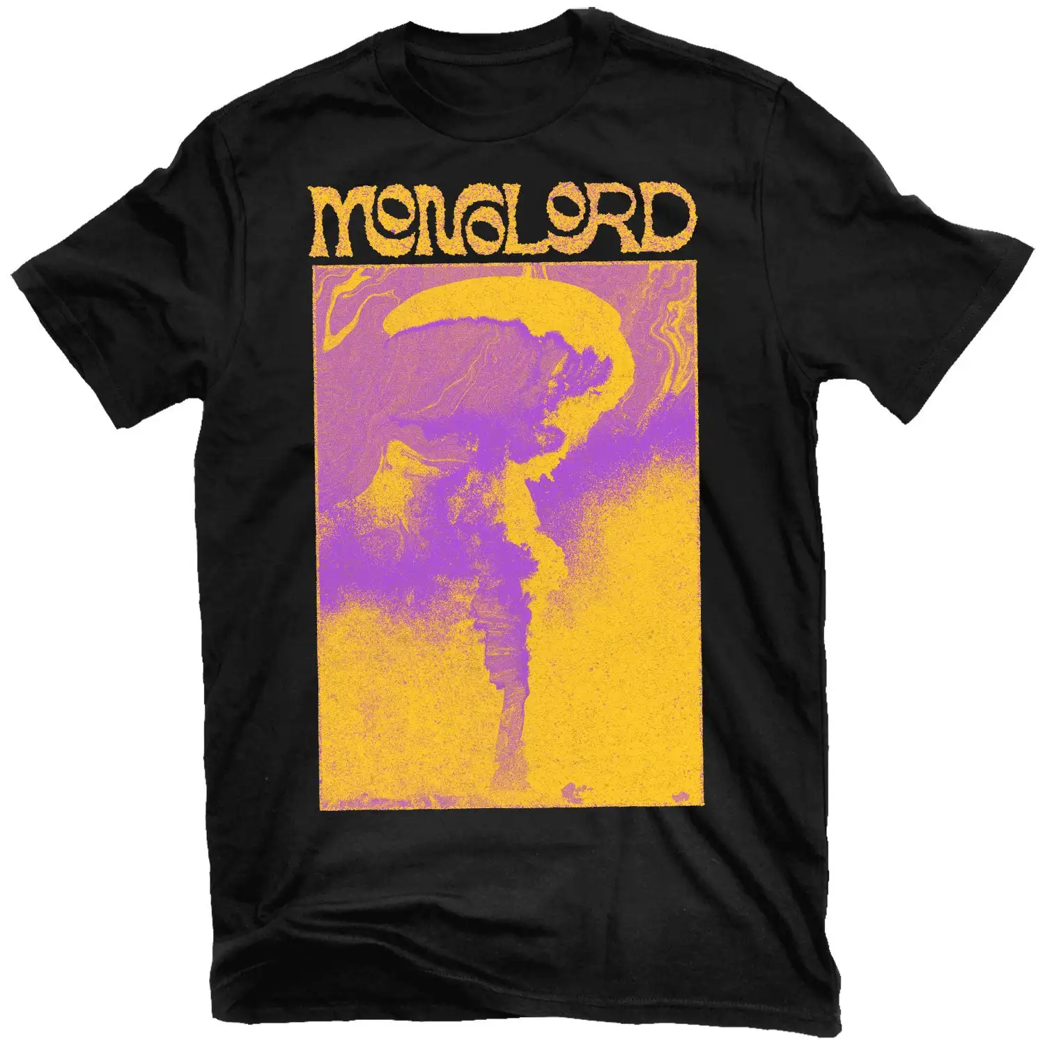 Your Time To Shine Monolord  Band Graphic Tee 100% Cotton Round Neck Casual Unisex T-shirt Summer Top