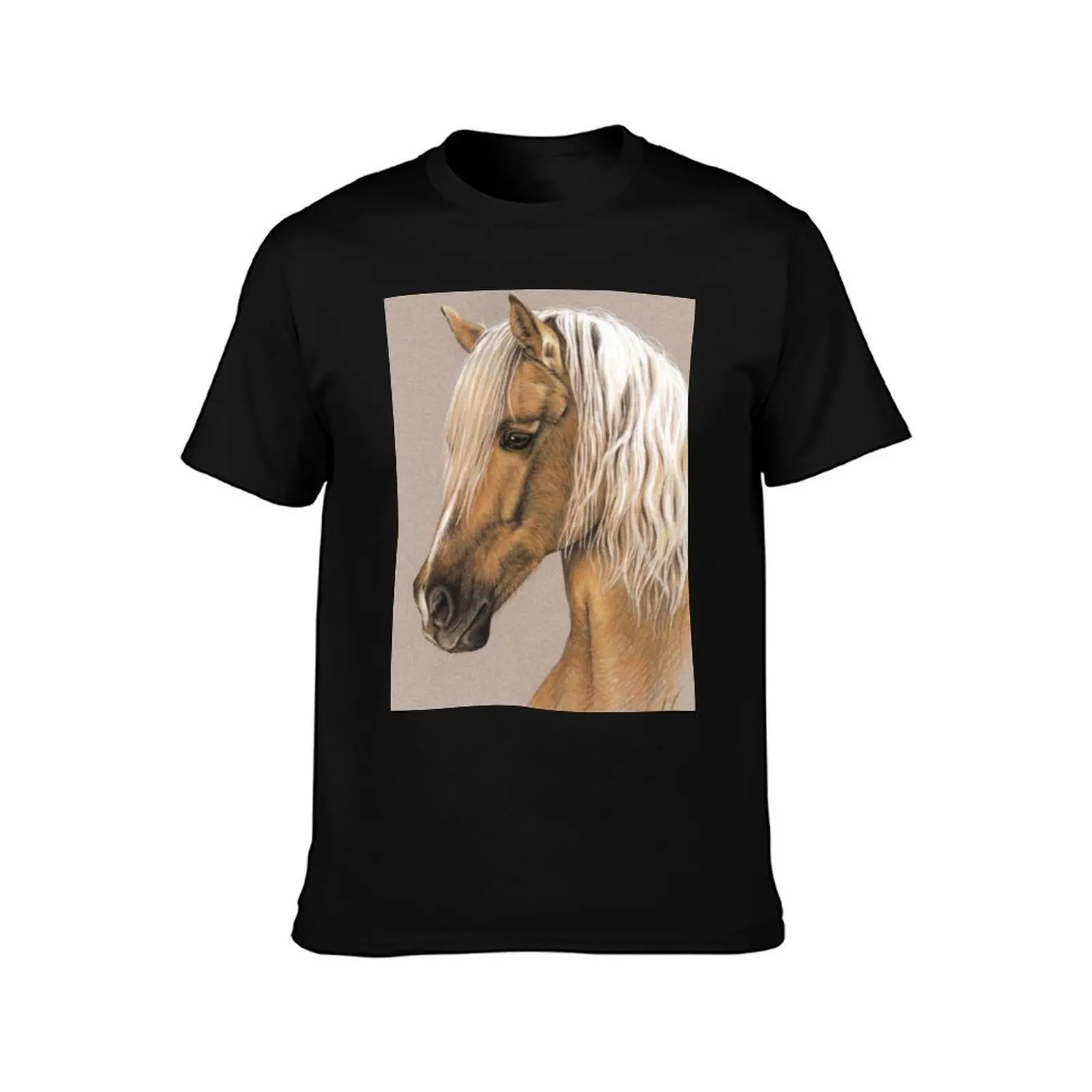 Spanish Horse - Berber Pferd T-Shirt Minimalist Graphic Tee Shirt T-Shirt