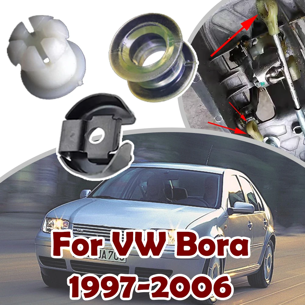 

Bushing For VW Bora Variant 1999 2000 2001-2005 MT Gearbox Shifter Cable End Saver Set Selector Lever Trambulator Repair Kit