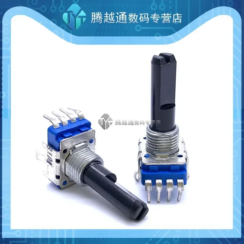 2PCS/lot RK11K potentiometer B10K shaft length 25MM amplifier 4-pin volume potentiometer