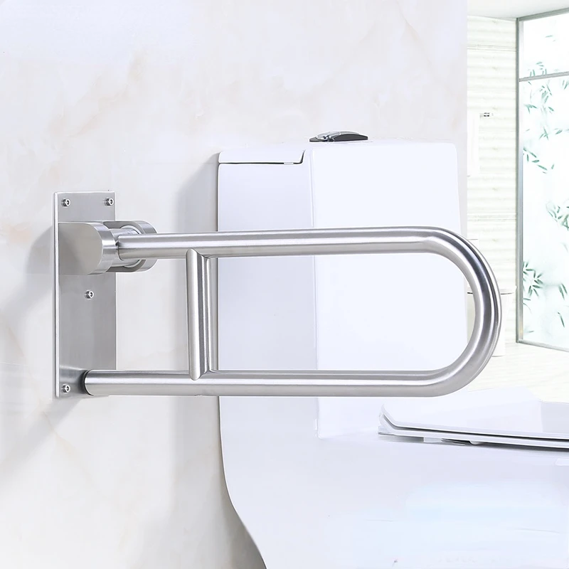 Anti Slip Elderly Handrail Fixed Single Aid Toilet Metal Handicap Bathroom Handle Accessories Suporte Banheiro Security Bar