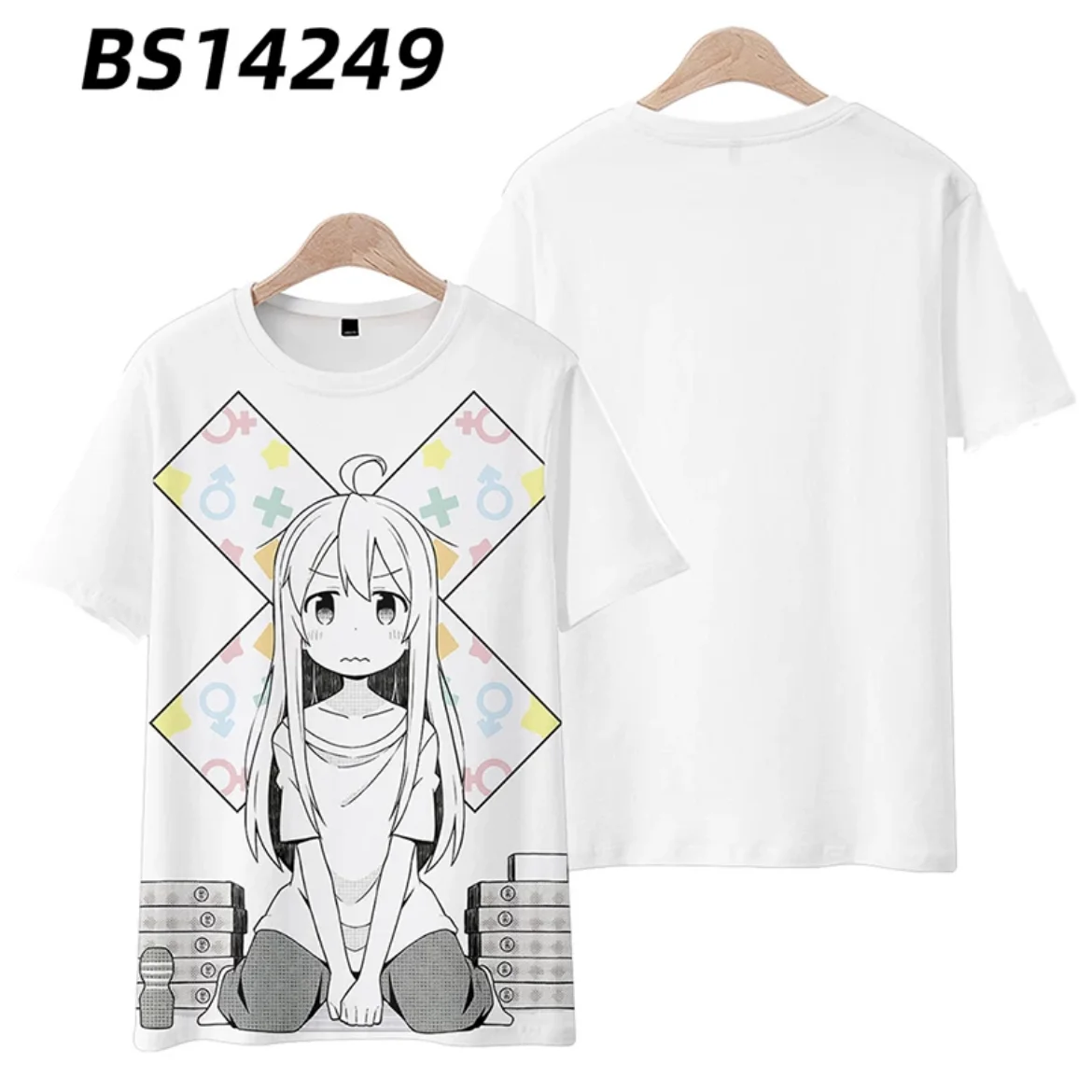 

Onii-chan wa Oshimai! Mahiro Printing T-shirt Summer Fashion Round Neck Short Sleeve Kimono Popular Japanese Anime Streetwear A