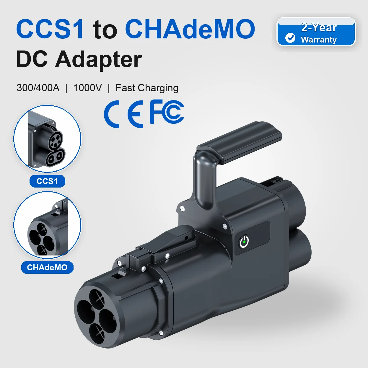 CCS1 To CHAdeMO DC Adapter 300KW 400KW IP65 IP67 DC Fast Charger For Japanese Car Cheap Factory Price Car Charger Adapter