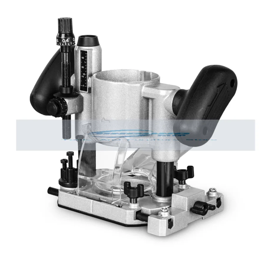 

Trimmer Base, Trimmer Bakelite Milling Fixed Base Aluminum Bottom Woodworking Auxiliary Tools