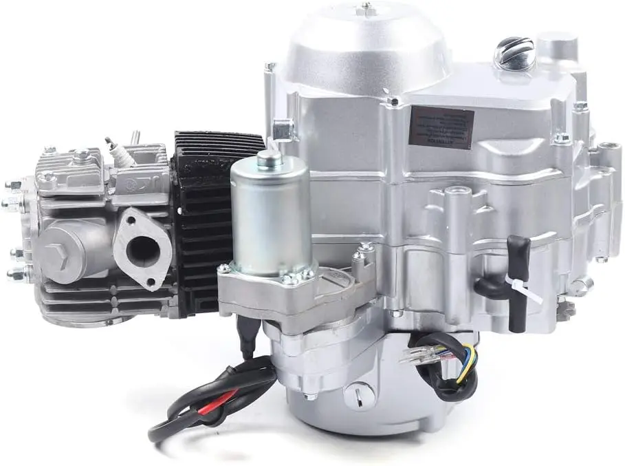 

110cc 4 Stroke Engine Motor, Single Cylinder Engine Motor Automatic Transmission Electric Start Carburetor Atomization Motor for