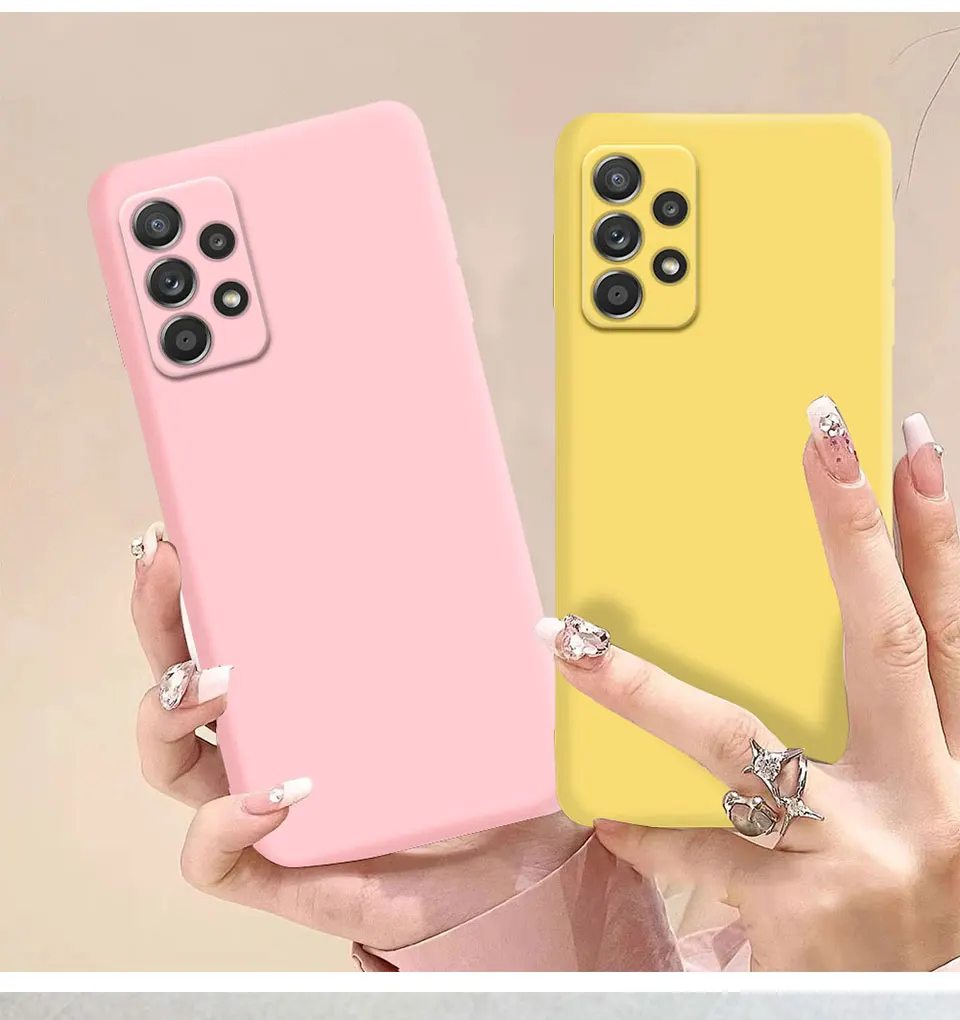 Flüssigsilikonhülle für Samsung Galaxy A52 A52S A72 A33 A53 A73 A12 A22 A32 A13 A23 A14 A15 A24 4G A34 A54 A25 5G Cover – Detail 13